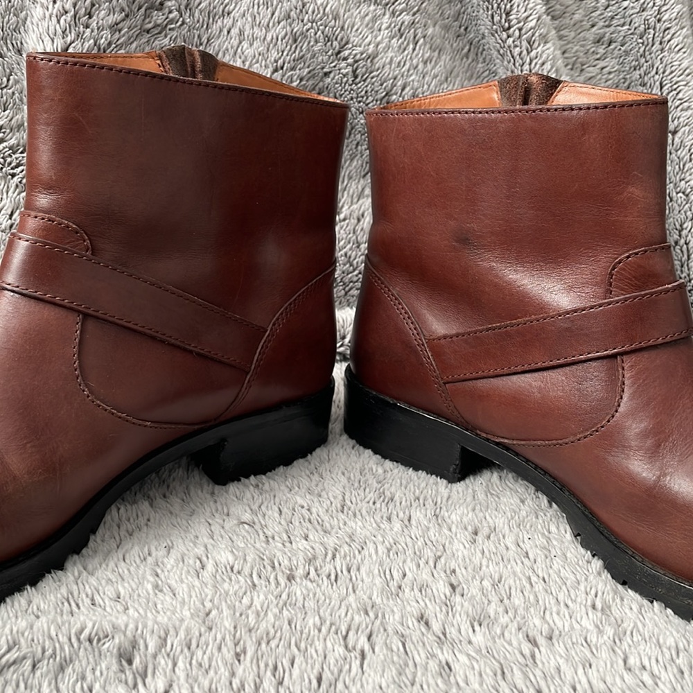 Marc by Marc Jacobs Brown Chunky Heel Boots - Picture 7 of 7
